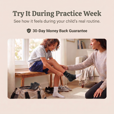 Heel-Lock Support for Sever's Disease, Growth Plate & Achilles Pain