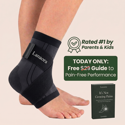 Heel-Lock Support for Sever's Disease, Growth Plate & Achilles Pain