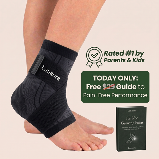 Heel-Lock Support for Sever's Disease, Growth Plate & Achilles Pain