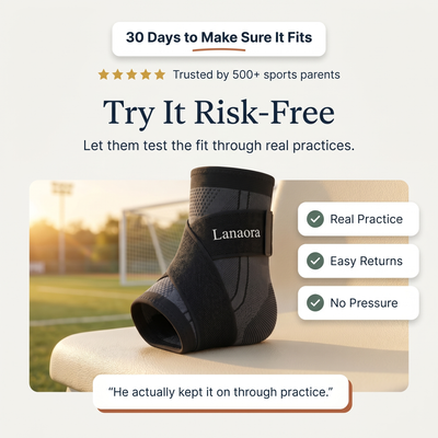 Heel-Lock Support for Sever's Disease, Growth Plate & Achilles Pain